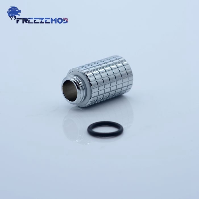 FREEZEMOD全铜电脑水冷接头25mm延长螺座BYCLZ-C25内六角固定