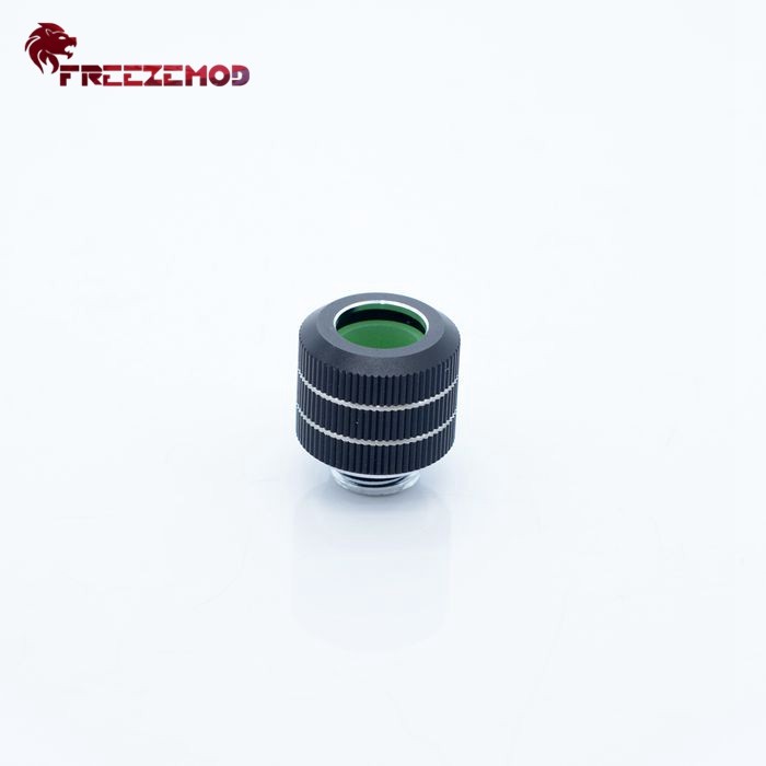 FREEZEMOD电脑水冷20kg防脱硬管快拧竖形手拧纹内六角HYGKN-B12MM