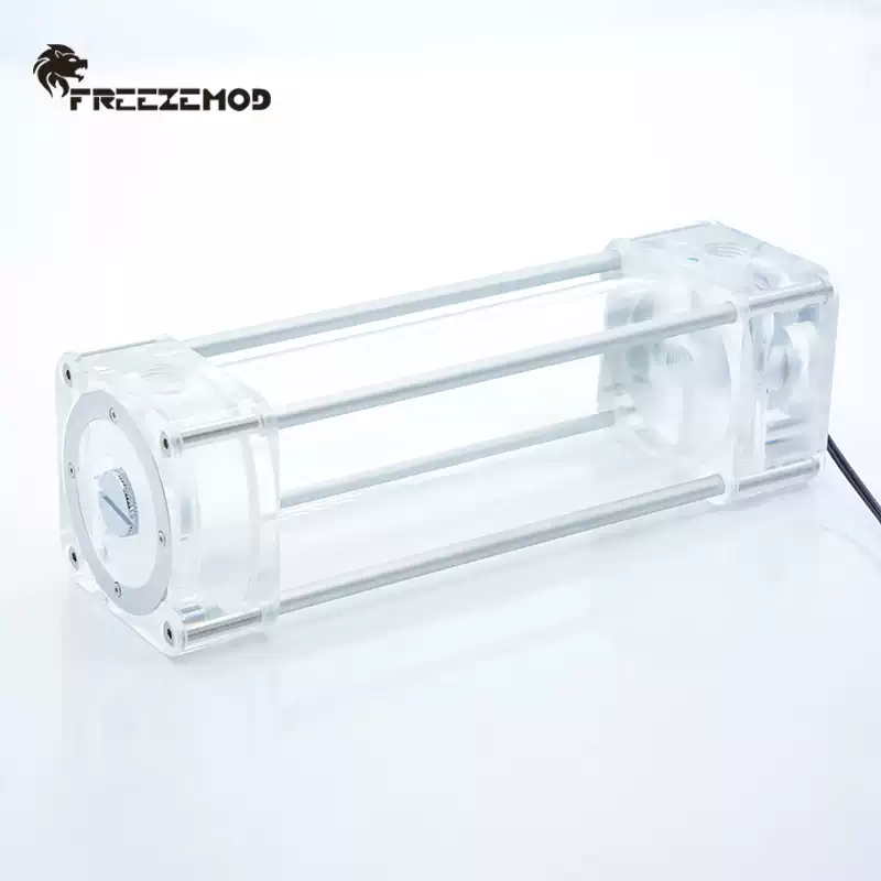 FREEZEMOD方形亚克力水箱2020款液晶温度显示PM-WDX5V极光幻彩版