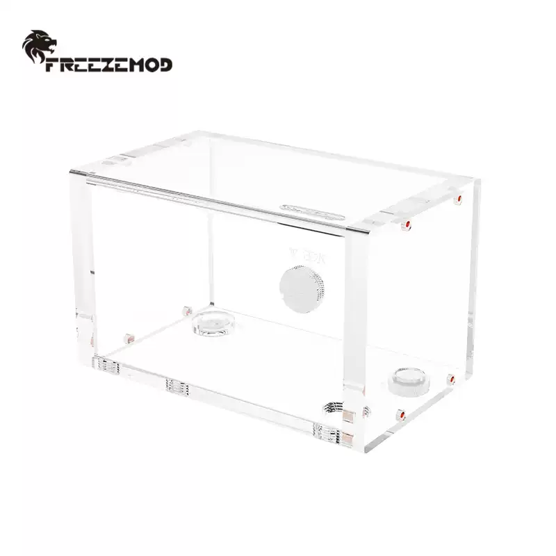 FREEZEMOD工业储液罐水冷亚克力内过滤水箱FXSX-T90自带过滤网