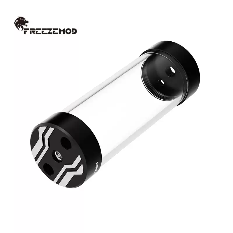 FREEZEMOD电脑水冷60MM彩色水箱内置排泡器2019款YSX-PMD撞色版