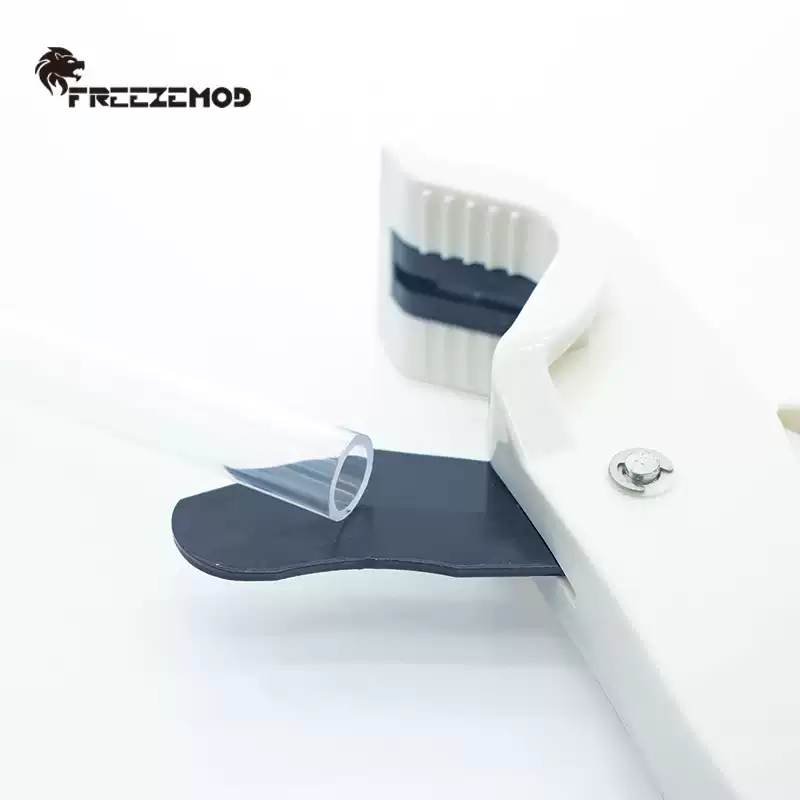 FREEZEMOD软管加工工具白色锰钢剪刀可剪PVC管硅胶管