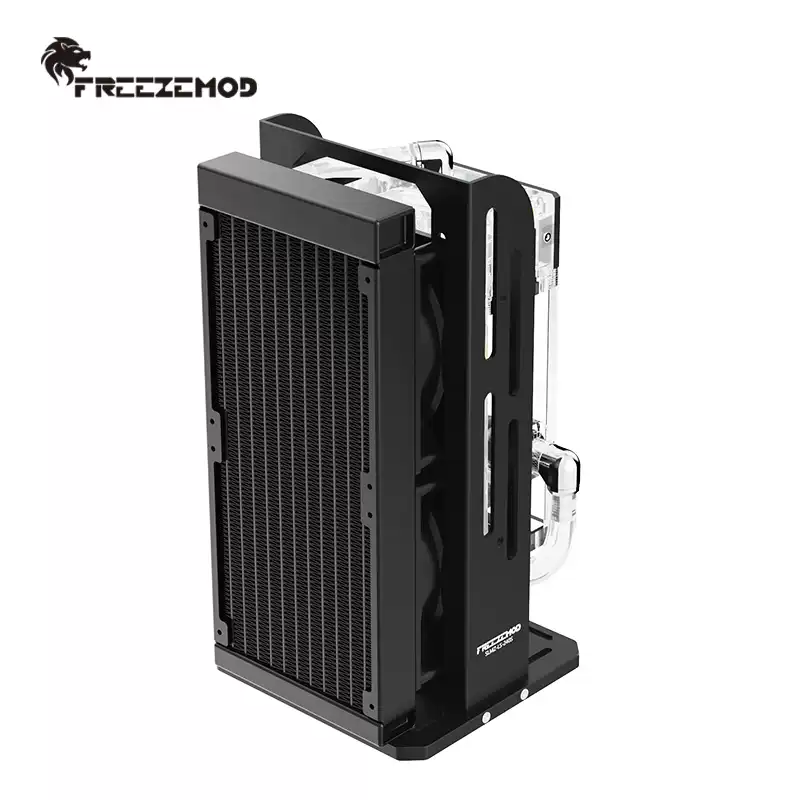 FREEZEMOD工业内置水冷模组SLMZ-LS-240S水泵水箱一体12-24V报警