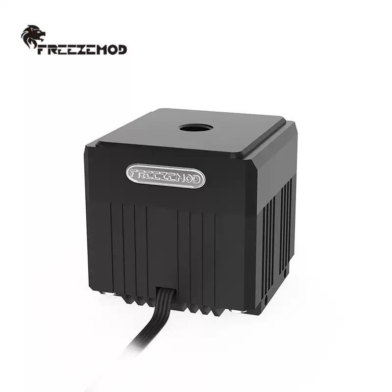 FREEZEMOD循环水泵PU-EG4水冷静音支持PWM金属盔甲POM上盖650L/H