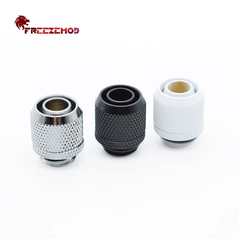 FREEZEMOD软管黄铜快拧电脑水冷快接2分厚HRGKN-B2H适用8*12软管