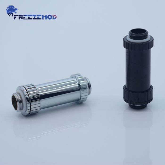 FREEZEMOD全铜电脑水冷接头BSSJT-41显卡SLI交火可伸缩双外螺纹