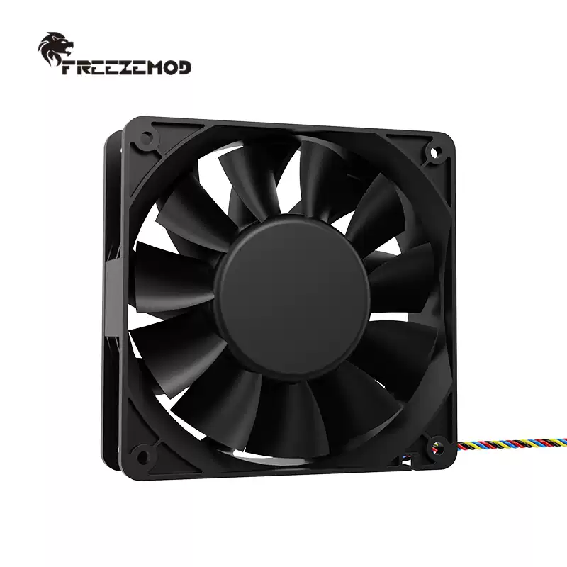 FREEZEMOD双滚珠大风量12038散热风扇12-24V电压4000转速LS12038H
