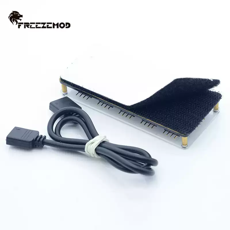 FREEZEMOD电脑水冷幻彩十路RGB集线器支持12V灯带KZQ-SZ12