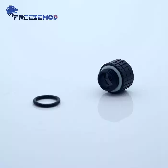 FREEZEMOD全铜电脑水冷接头10mm延长螺座BYCLZ-C10内六角固定