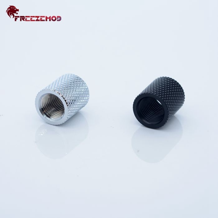 FREEZEMOD电脑水冷接头20mm内螺纹HYCZT-B20延长直通对接二分双通