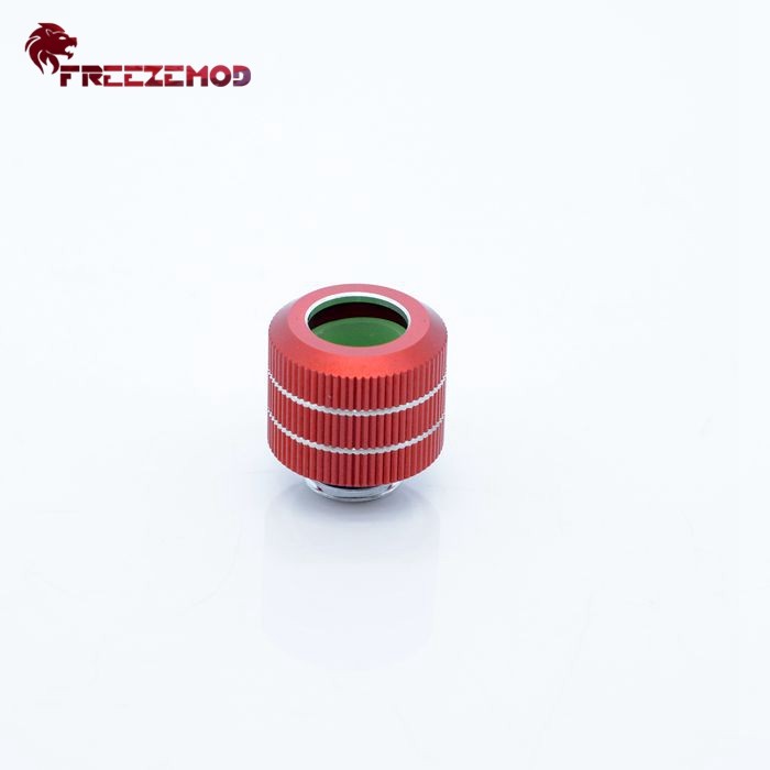 FREEZEMOD电脑水冷20kg防脱硬管快拧竖形手拧纹内六角HYGKN-B12MM