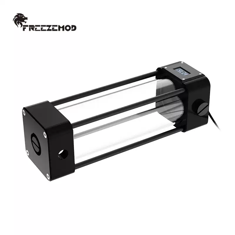 FREEZEMOD方形电脑水冷亚克力水箱2020款液晶温度显示PO-WDX