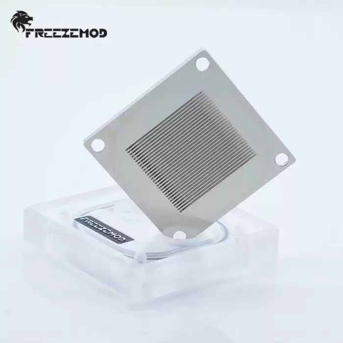 FREEZEMOD电脑水冷CPU水冷头0.5水道AMD-PM3D喷射AMD支持AM4 AURA