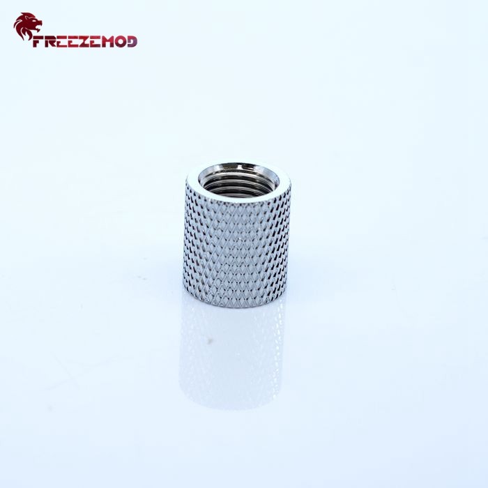 FREEZEMOD电脑水冷接头20mm内螺纹HYCZT-B20延长直通对接二分双通