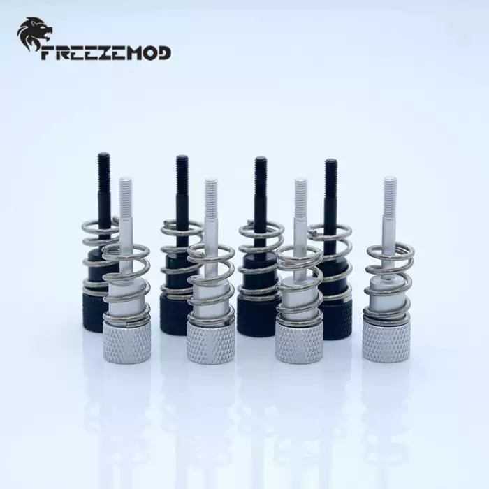 FREEZEMOD电脑CPU水冷头全平台固定螺丝PJ-CSLS全铝合金阳极