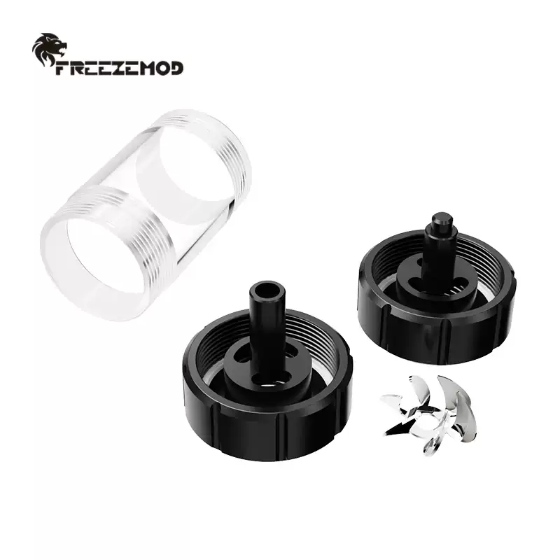 FREEZEMOD电脑水冷流速器新款金属叶轮SLJ-JX2工业水流计亚克力