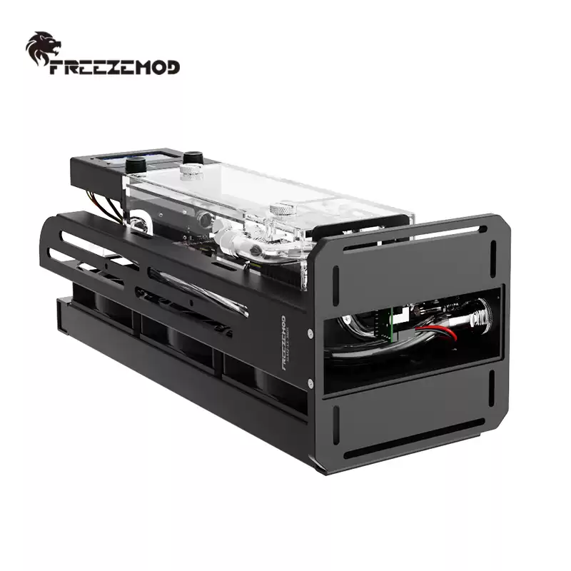 FREEZEMOD水冷模组SLMZ-LS-360C个人静音版分区手自一体自动调速