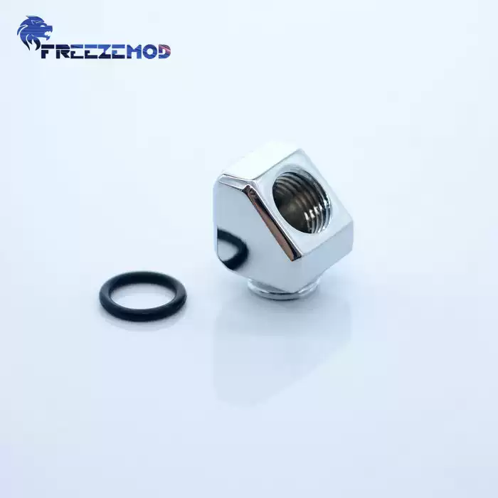 FREEZEMOD电脑水冷接头BNYWT-D45换向弯头45度斜角内外牙呆头