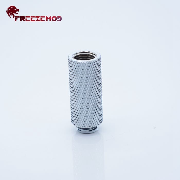 FREEZEMOD内牙延长螺座HYCLZ-M40电脑水冷对接头（延长40MM）G1/4
