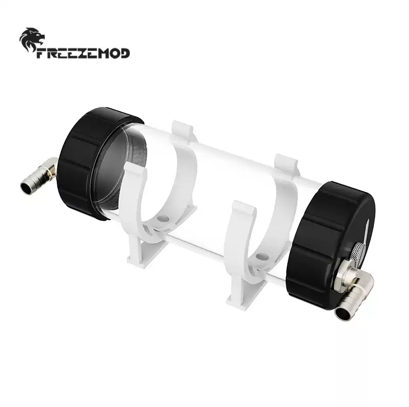 FREEZEMOD水冷水箱YSX-8PM圆柱80mm大直径4分螺纹G1/2螺纹孔POM