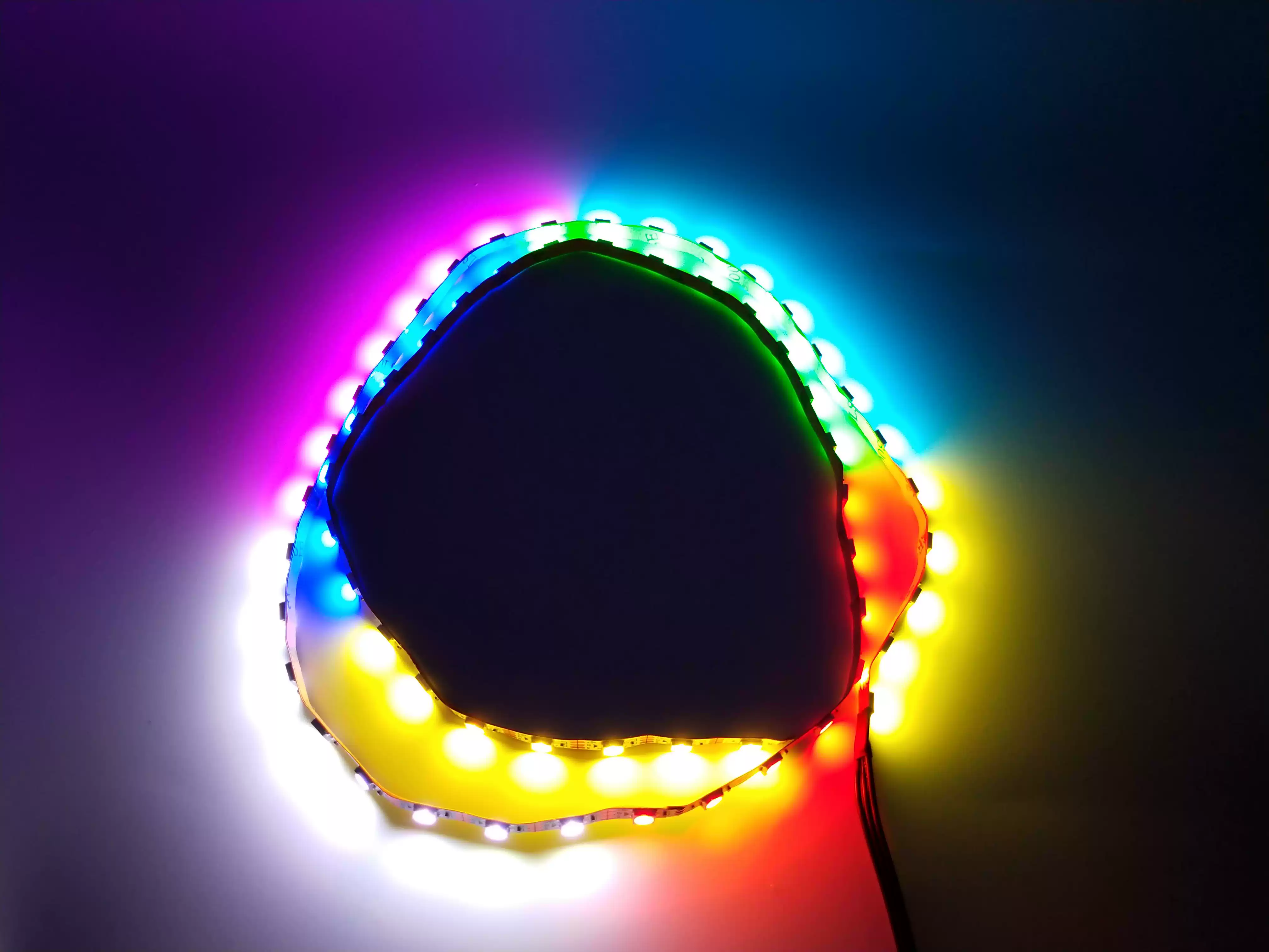 FREEZEMOD机箱水冷彩虹灯条YKDB-CH神光5V极光全彩灯带4mm正发光