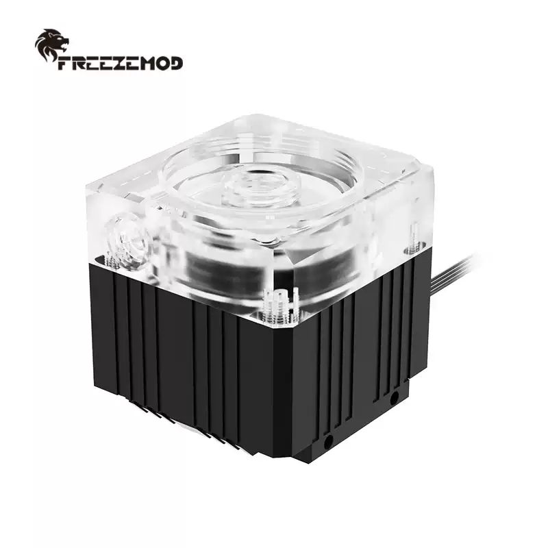 FREEZEMOD电脑水冷PU-EF6静音水泵扬程3.5米可组水箱一体支持PWM
