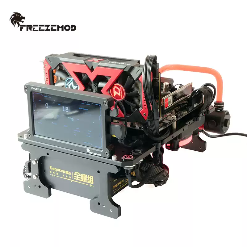 开放式机箱KFJX-V1 卧式安装教程 版（直接打开）