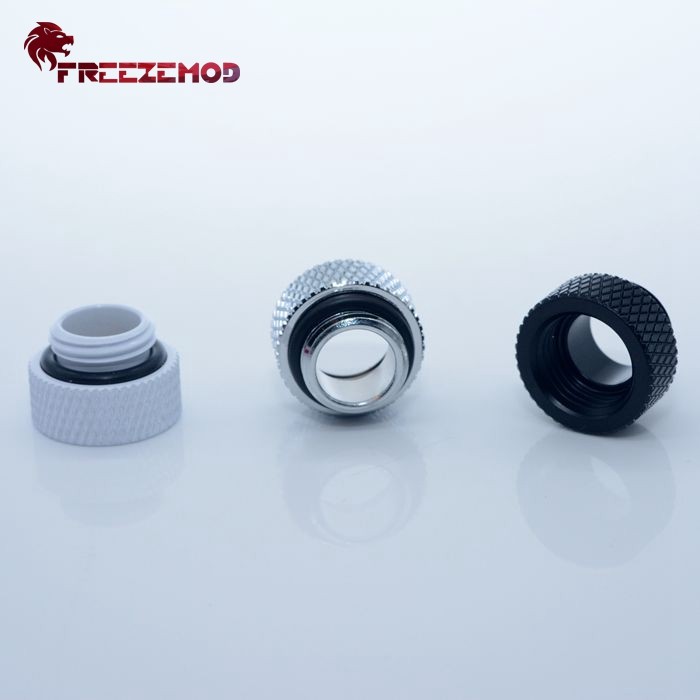 FREEZEMOD内牙延长螺座HYCLZ-M7电脑水冷对接头（延长7.5MM）G1/4