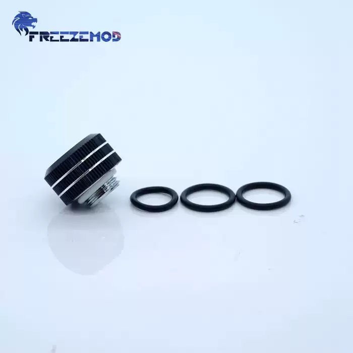 FREEZEMOD电脑水冷14MM彩色硬管快拧BYGKN-C14三密封圈内六角固定