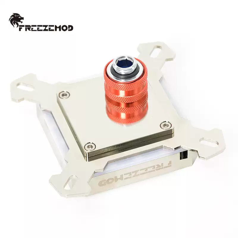 FREEZEMOD电脑CPU水冷头PK5E极光扩散光效2021款紫铜底板