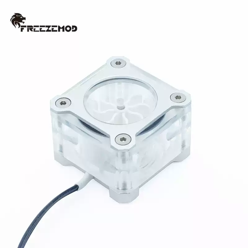 FREEZEMOD电脑水冷流速计LSJ-KJR彩色盔甲版铝合金外壳RGB幻彩