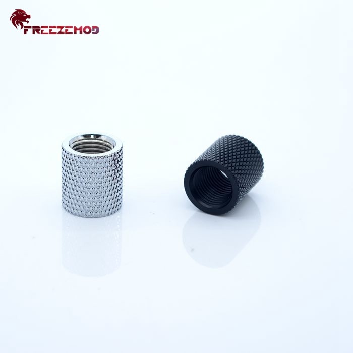 FREEZEMOD电脑水冷接头20mm内螺纹HYCZT-B20延长直通对接二分双通