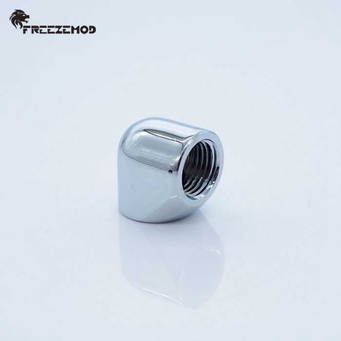FREEZEMOD电脑水冷SNWT-B90双内90度弯头换向转接座G1/4螺纹