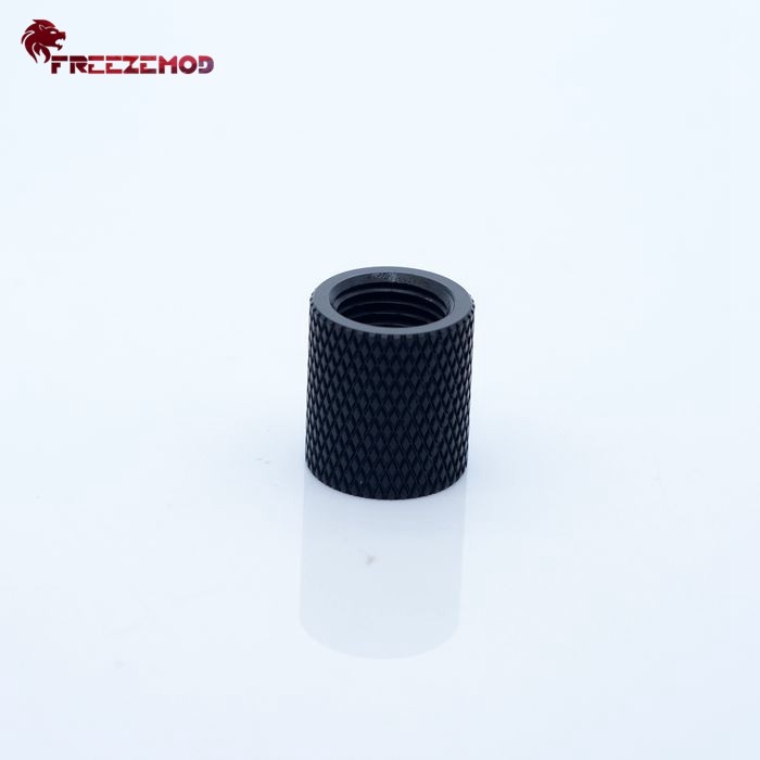 FREEZEMOD电脑水冷接头20mm内螺纹HYCZT-B20延长直通对接二分双通