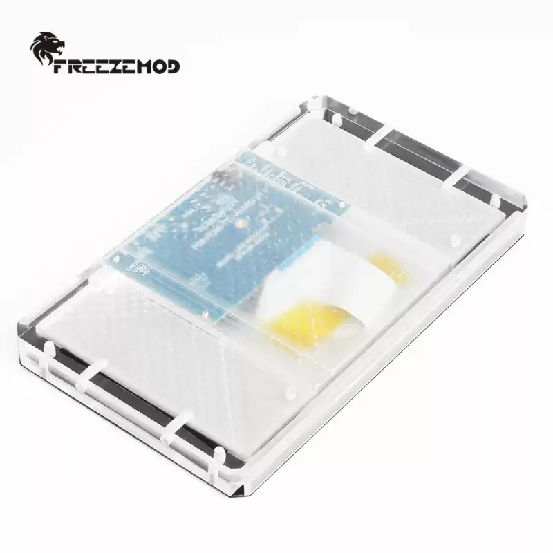 FREEZEMOD电脑数据监控器7英寸IPS硬屏2021款透明DNJK-T4可装RGB