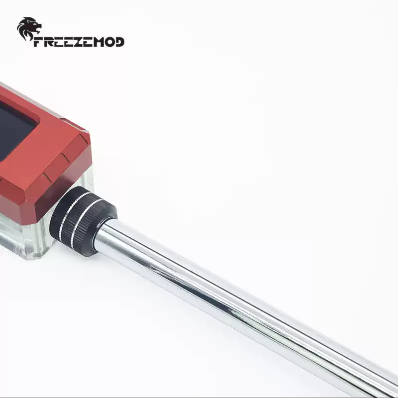 FREEZEMOD电脑水冷硬管全金属黄铜硬管表面镀铬镜面效果SLYG-H14