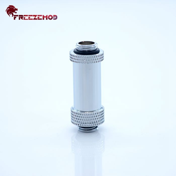 FREEZEMOD显卡SLI水冷延长伸缩接头SSJT-41双G1/4外螺纹(41-69MM)