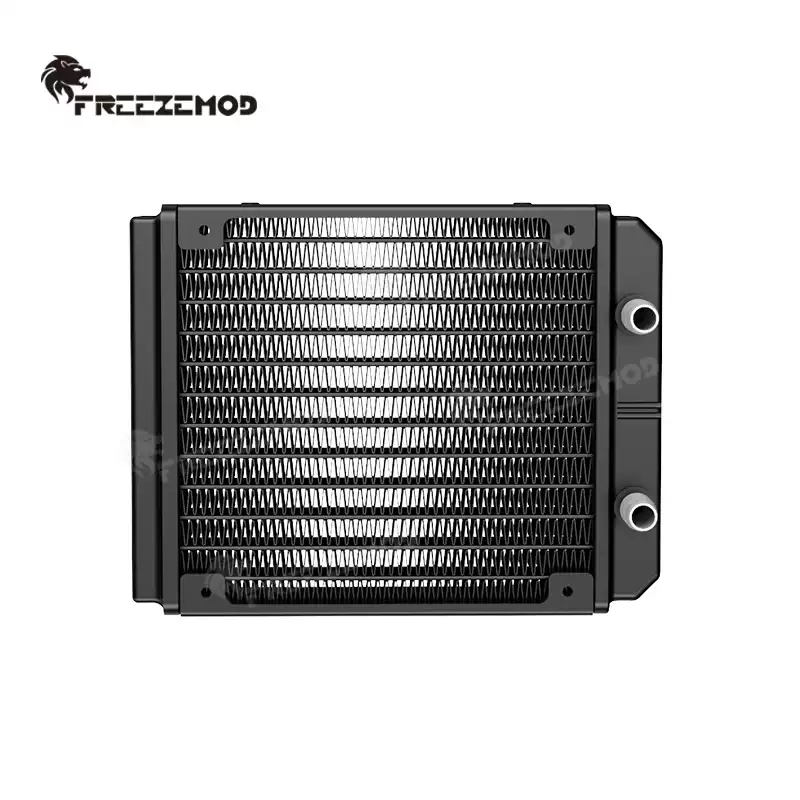 FREEZEMOD铝散热排SR-PY120宝塔口医疗散热器芯体16厚ROHS小型