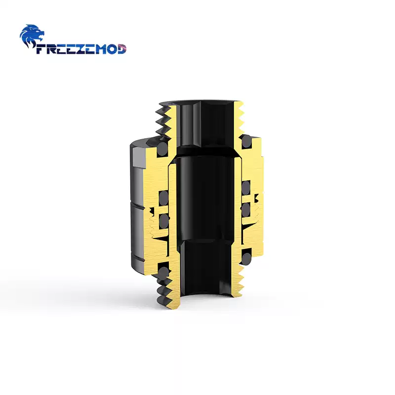 FREEZEMOD显卡SLI水冷延长伸缩接头GSSJT-E1光面2023款扳手位