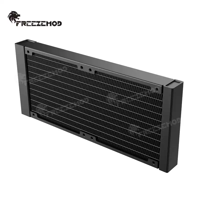 FREEZEMOD水冷铝散热排SR-LP22-240医疗打印激光宝塔口22厚扁管