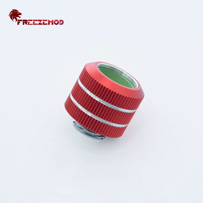 FREEZEMOD电脑水冷20kg防脱硬管快拧竖形手拧纹内六角HYGKN-B14MM