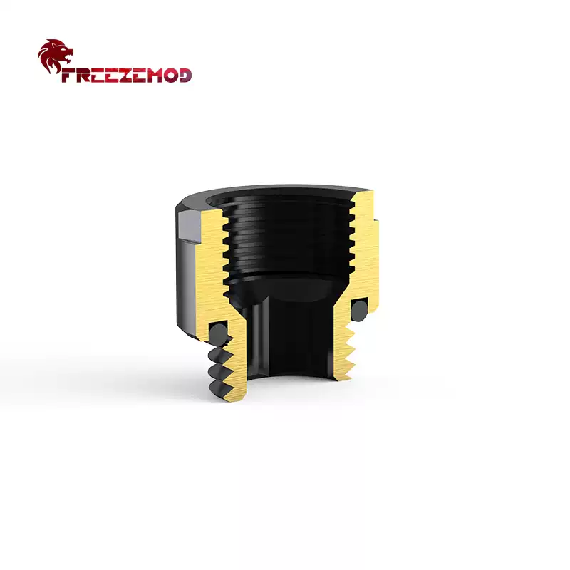 FREEZEMOD内牙延长螺座2023款GYCLZ-D10电脑水冷对接头10MM内六角
