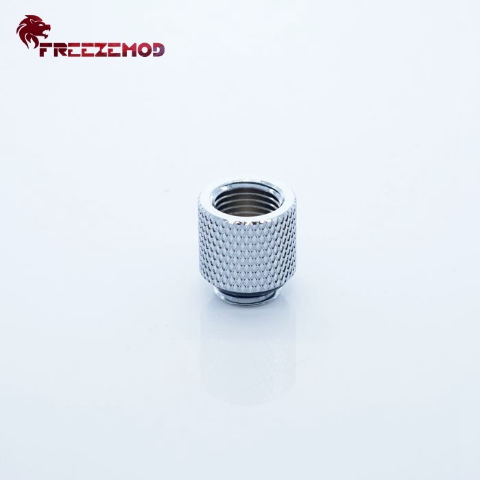 FREEZEMOD内牙延长螺座HYCLZ-M15电脑水冷对接头（延长15MM）G1/4