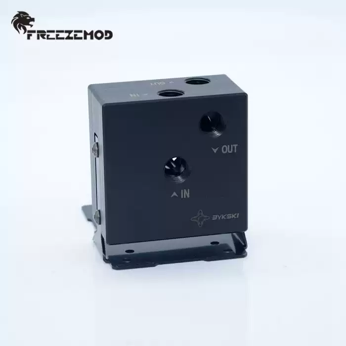 FREEZEMOD电脑水冷泵改装泵盖双路进出水PJ-PUMP-MX适用于SC1000