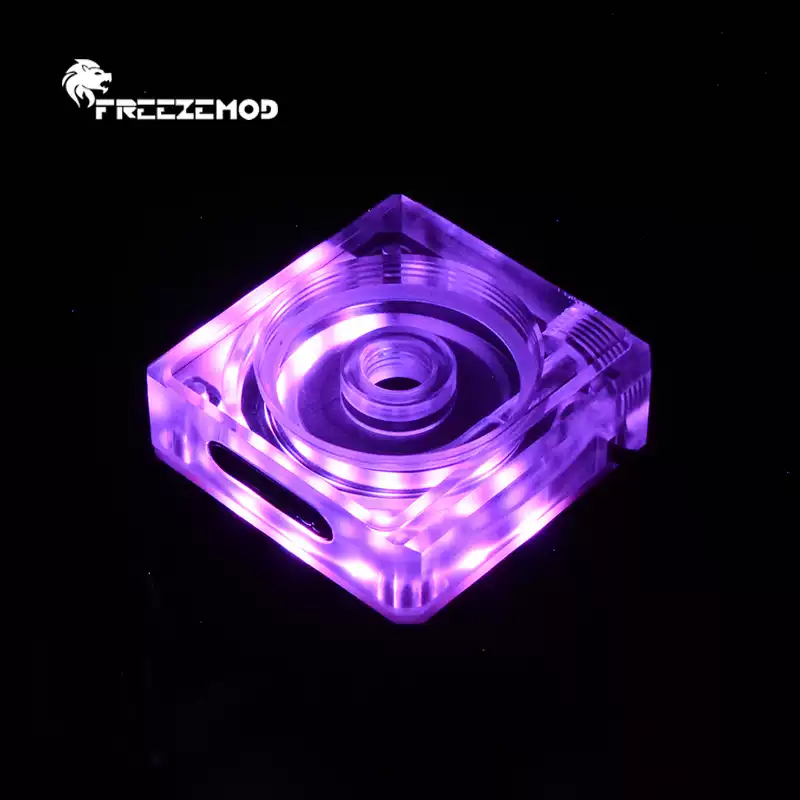 FREEZEMOD电脑水冷PU-EF6静音水泵扬程3.5米可组水箱一体支持PWM