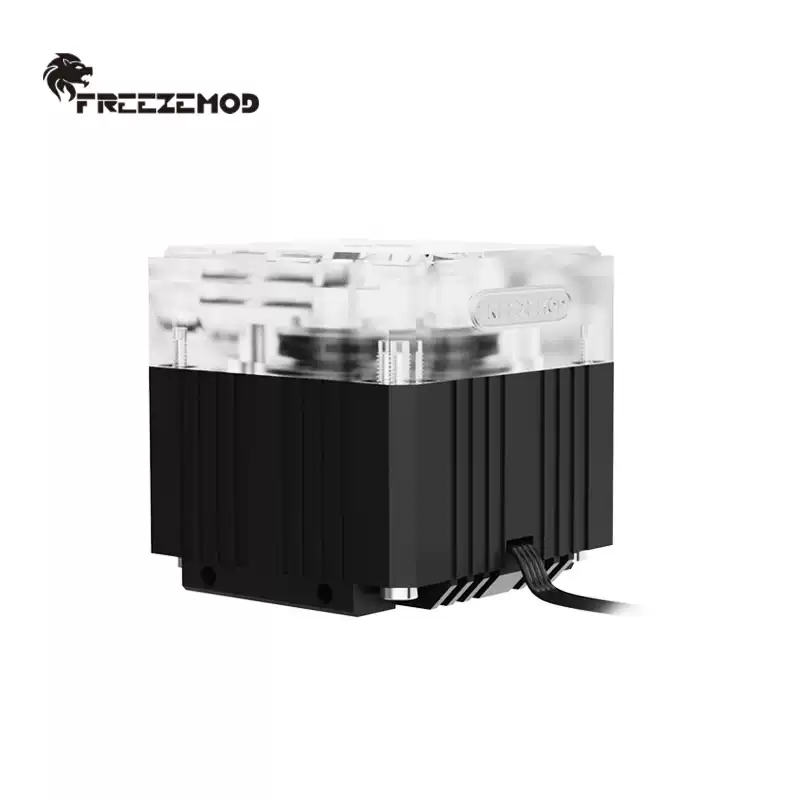 FREEZEMOD电脑水冷循环水泵PU-EF4静音隐藏RGB支持PWM上盖650L/H