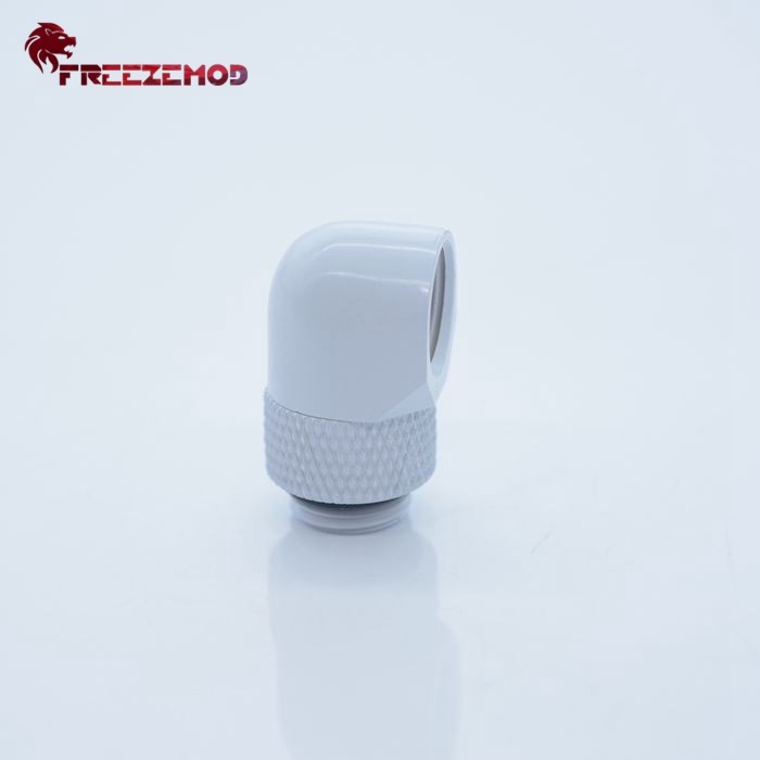 FREEZEMOD电脑水冷360度旋转弯头HXZWT-B90换向接接头90度直角