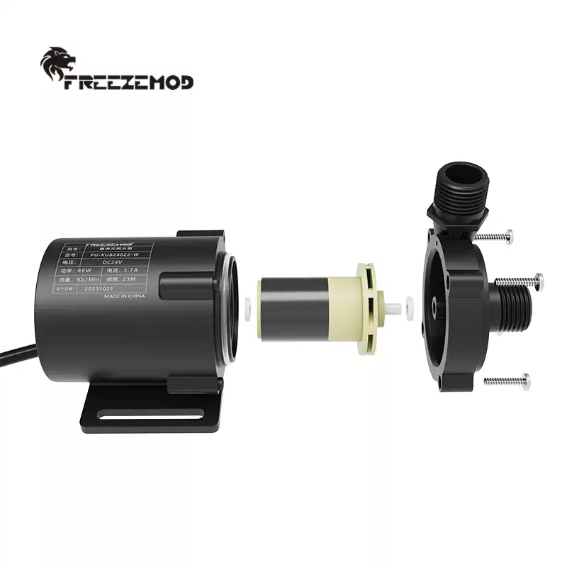 FREEZEMOD循环水泵24V耐高温PU-KUB外置控制板88W功率23米扬程