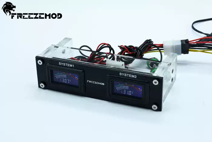 FREEZE WDXS-GQ 光驱位多功能面板 双组双屏温度显示 电脑水冷 ¥