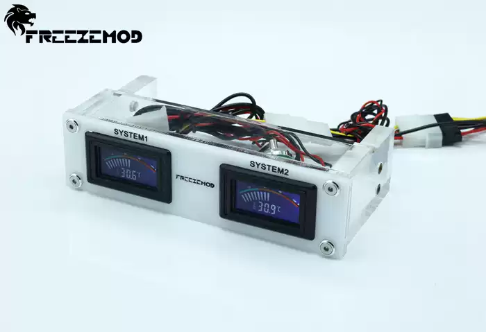 FREEZE WDXS-GQ 光驱位多功能面板 双组双屏温度显示 电脑水冷 ¥